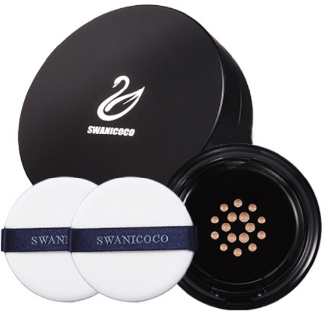 스와니코코 비타 트리플 커버 백조 씨씨 팩트 본품 15g + 리필 15g, 블랙 23호, 1개