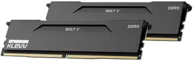 ESSENCORE KLEVV DDR5 6000 CL30 BOLT V BLACK 데스크탑 RAM 패키지 서린 32GB(16Gx2개)