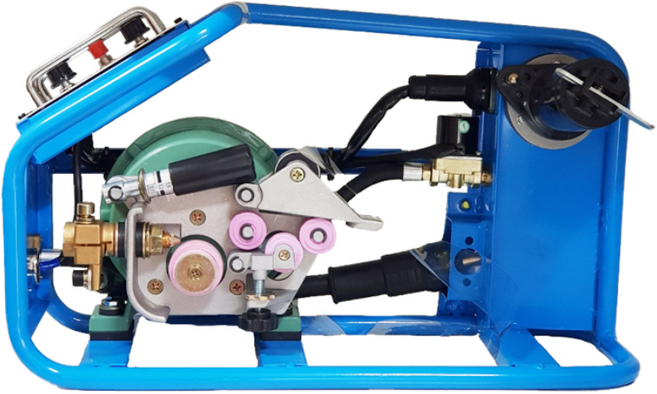 와이어휘다 CO2 용접기용 피더기 송급기 2롤, 1개, 현대종합금속-홀타입(S/암)