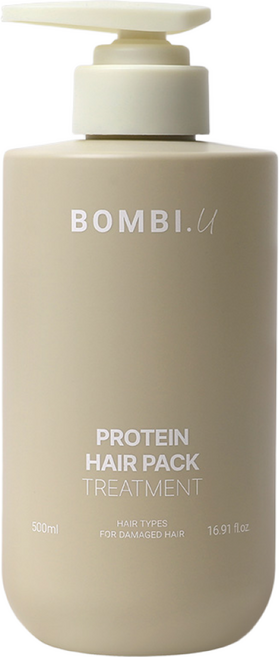 봄비유 판테놀 LPP 단백질 트리트먼트 미용실 극손상모 두피케어 헤어팩, 1개, 500ml