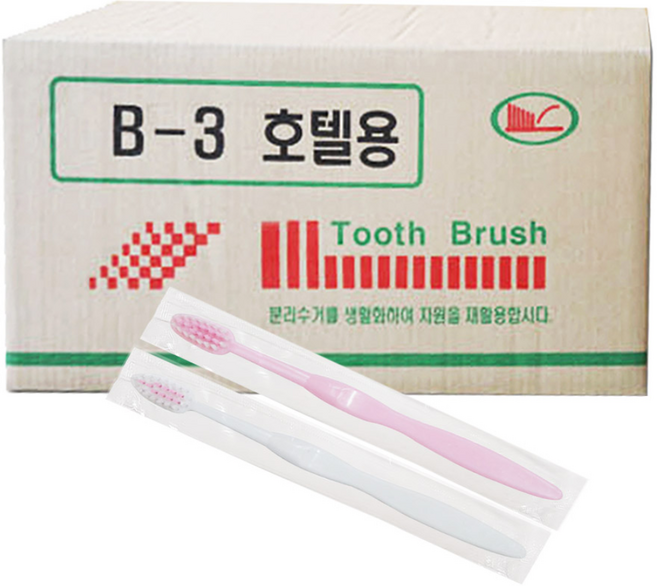 B3 호텔용 일회용칫솔 1000개, 1개입