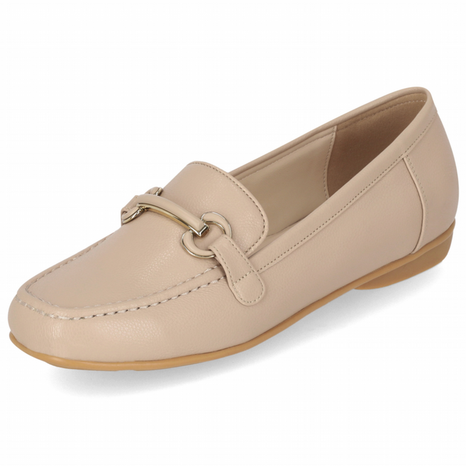 엘칸토 마쯔 여성 스퀘어 홀스빗 장식 로퍼 2cm LCWC23M413