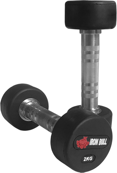 아이언불 덤벨 2~50kg 헬스장덤벨 고무덤벨 낱개판매 [동화스포츠 공식 제품], 5kg, 1개