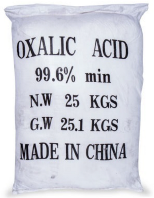 옥살산 중국산 수산 OXALIC ACID 25KG 양봉 녹제거제 피혁가공 양봉 진드기, 1개
