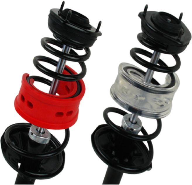 자동차 완충기 충격흡수 승차감 보완 안전운전 차량보호 댐퍼 쇼바, 레드완충기, C타입, 1개