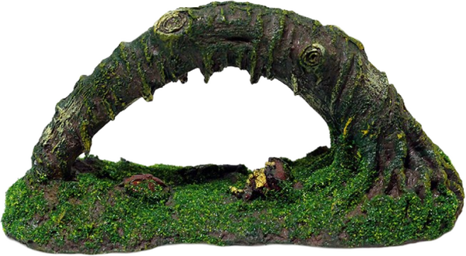 클리오네 모스유목 62359 / 파충류용품 도마뱀은신처 육지거북 수족관 반수생 장식 유목, 단품, 1개