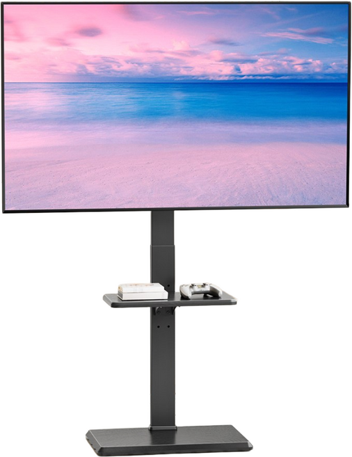 TV 스탠드 32-75인치 TV거치대 50KG 선반형 플로어 TV 스탠드, PCT01-2-M-A02