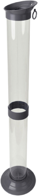 ACE_스탠드형 종이컵 수거함 약120개보관 좁은공간 사무실 간편한 조립, 1개