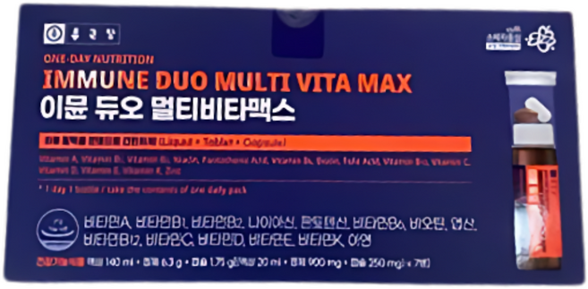 종근당 이뮨 듀오 멀티비타맥스, 24회분, 1개