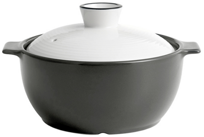 리한 아름팟 무균열 내열냄비 그레이, 12cm, 상세 설명 참조, 1개