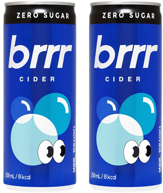 부르르 제로사이다, 250ml, 12개