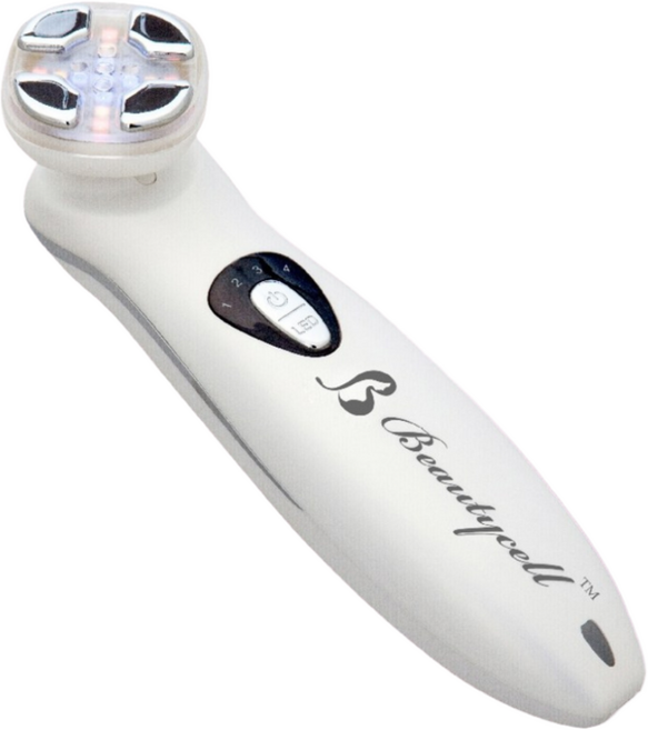 뷰티셀 동안 피부 관리 마사지기 고주파 LED 포레이션 EMS 진동 스킨케어