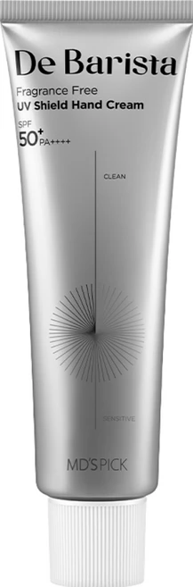 엠디스픽 드 바리스타 무향 자외선 차단 선 쉴드 핸드크림 SPF50+ PA++++, 1개 - 쿠팡