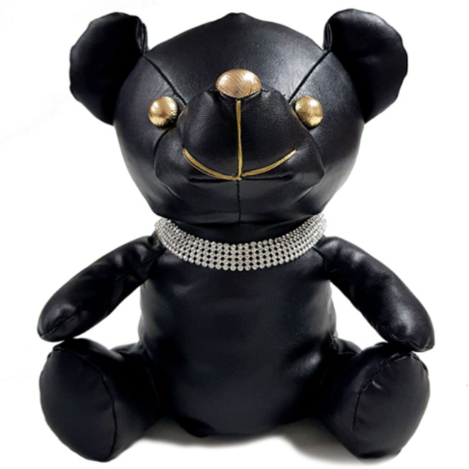 핸드메이드 에스프레소 곰인형 드라이버 헤드커버, 1개