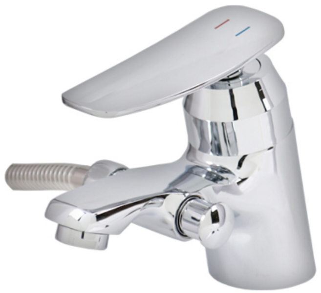 bk4012 원홀세면겸용샤워 욕실수전 샤워기 수도꼭지, 1개