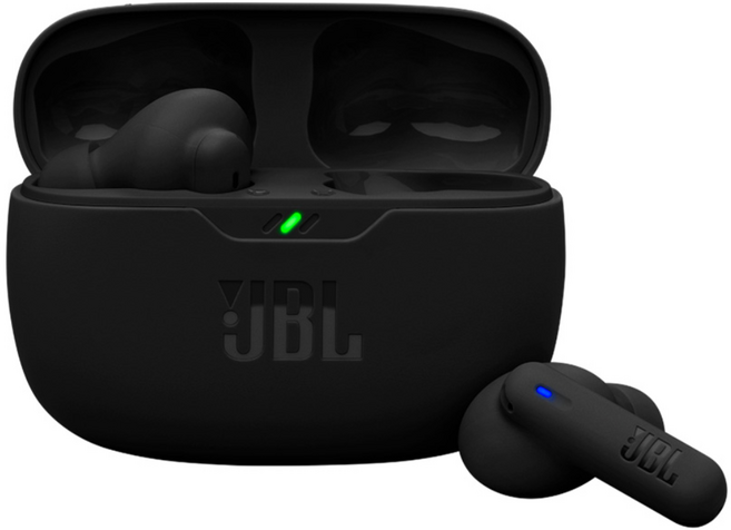 삼성공식파트너 JBL WAVE BEAM2 액티브 노이즈캔슬링 무선 블루투스이어폰, [BLK]블랙