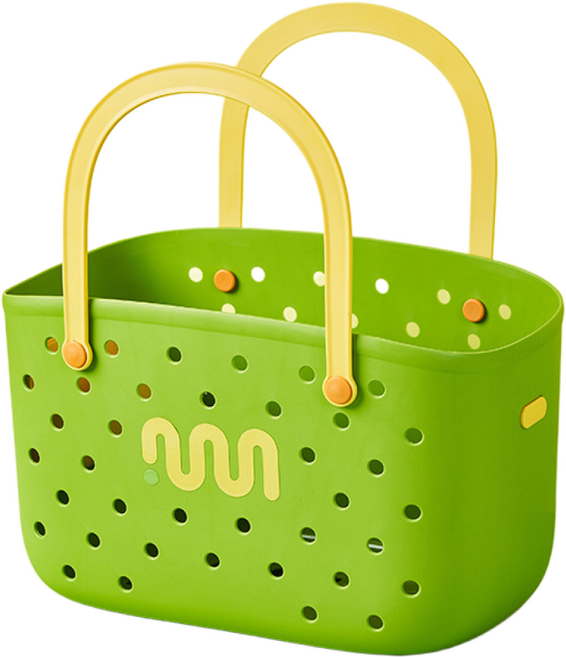 에브리샤인 물빠짐 목욕 바구니 3종, 그린