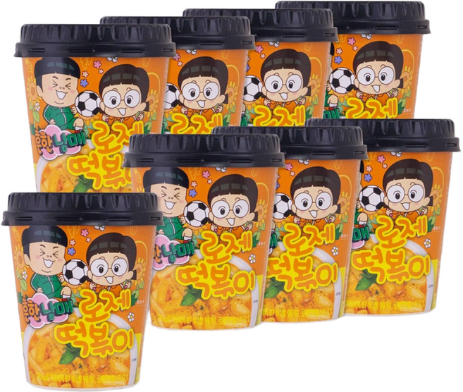 삼육흔한남매로제떡볶이 115g 8개