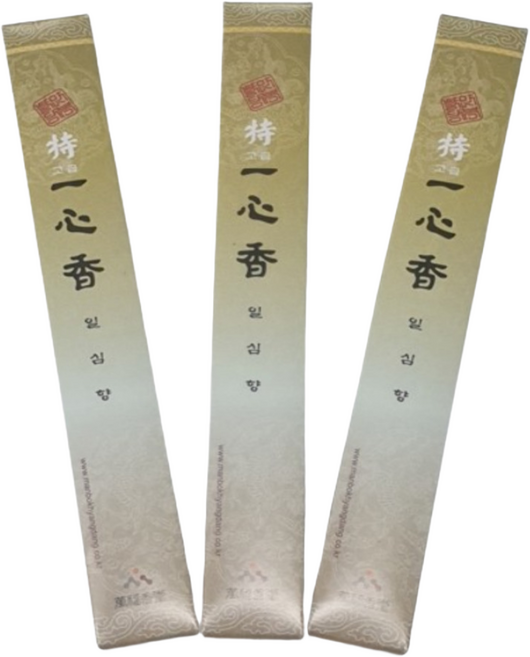 OTWO 고급 특 일심향 3개입 명절 제사용 제례용 만복향당, 1세트