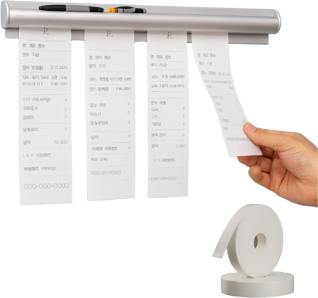 쏨콩 안떨어지는 벽부착 오더렉600mm, 1세트, 그레이