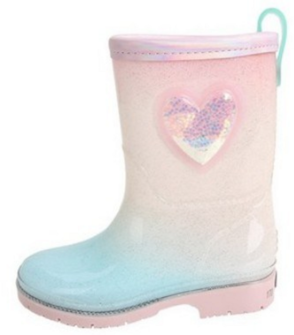 슈펜키즈 여아용 그라데이션 레인부츠 VKTM79S04