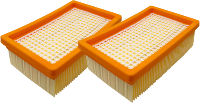 퓨어퍼스트 카처 청소기 필터 WD4 WD5 호환 카트리지, 2개