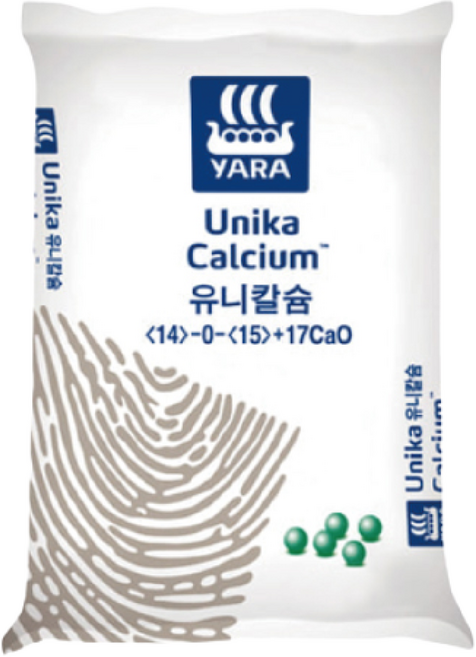 유니칼슘 10kg 15kg 흡수 빠른 칼슘 야채 과일 과수 수목 텃밭 고추 사과 웃거름 비료, 1개