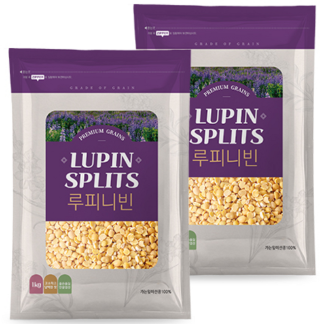 호주산 루핀콩 루피니빈 1kgX2봉, 1kg, 2개