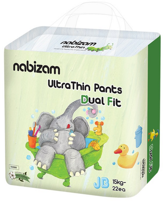 [체험팩] 나비잠 기저귀 울트라씬 듀얼핏 팬티 3장 모음, 점보형(2XL), 3매