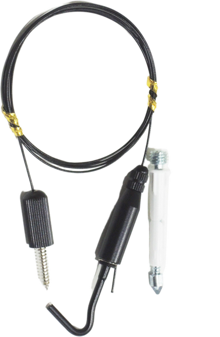 마이토우 좁은틈새용 액자걸이 프리미엄 3색상 직결 타입 1M, 3개, 블랙