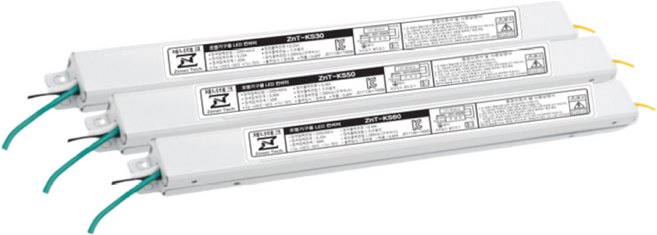 [일반형-역방향] 타사 제품 호환 가능한 국산 LED 안정기 플리커프리 LED 컨버터 20w 25w 30w 40w 50w 60w, ZnT-KS1200F, 2채널, 1개