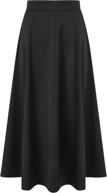 머스트비 와이드 밴딩 A라인 롱스커트