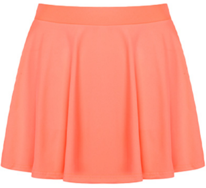 에리페 여성용 폴랑 치마바지 래쉬가드, 피치