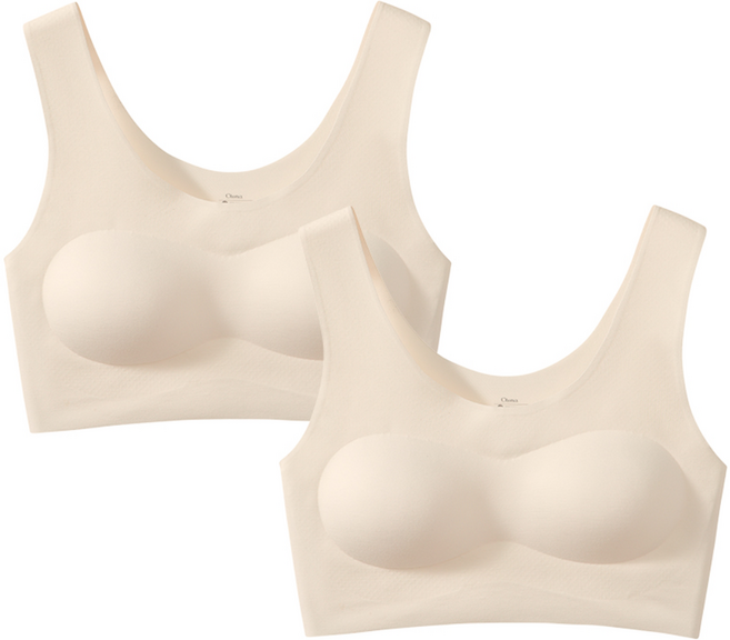 주니어브라 텐셀 80수 단계별 심리스브라 1+1