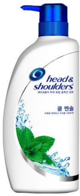 헤드앤숄더 두피 토탈 솔루션 쿨 멘솔 샴푸, 850ml, 2개
