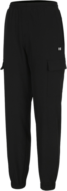 험머 여성 H3 스포츠 라이크라 링클프리 아웃포켓 셋업 조거팬츠 블랙