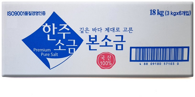 한주 본소금, 3kg, 6개