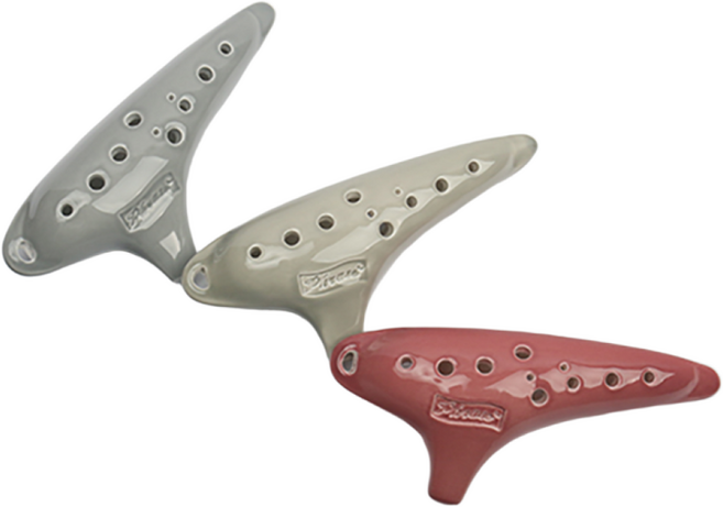 아마빌레오카리나 프레이즈 알토C (케이스 목걸이줄 융), 소프트핑크, 1개, 프레이즈 AC