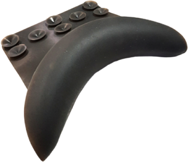 He 샴푸대 목받침대 머리받침대 머리받이 미용실 살롱 실리콘, 1개, 블랙