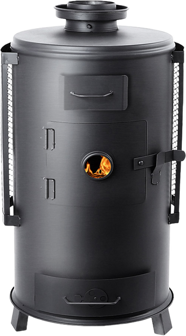 꾸버스 국산 화목난로 G-30 고급형 30평 장작 펠렛 나무 연통 캠핑, G-30 고급형 화목난로