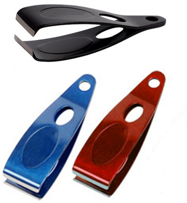 [선경] 컴팩트 라인커터 합사가위 핀온릴 낚시가위, 레드, 1개