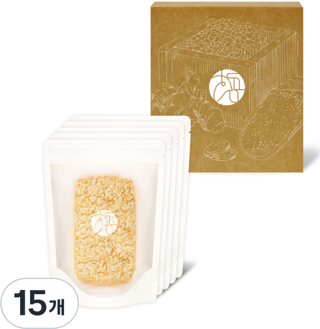 우리곡간 강황누룽지, 120g, 15개