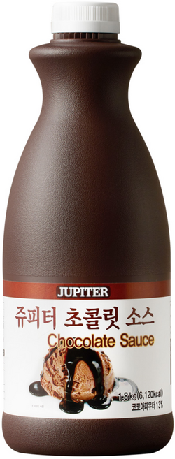 쥬피터 초콜릿 소스, 1개, 1.8kg