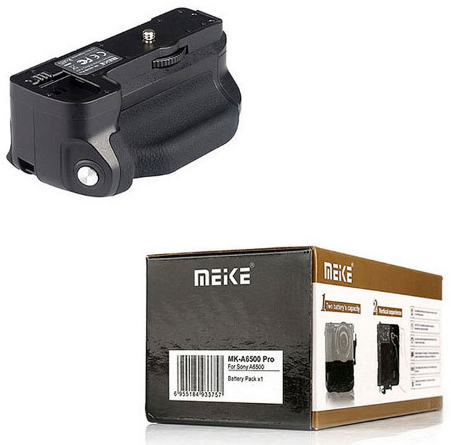 MEIKE 국내총판 소니 A6500 SONY 호환 세로그립, 1개