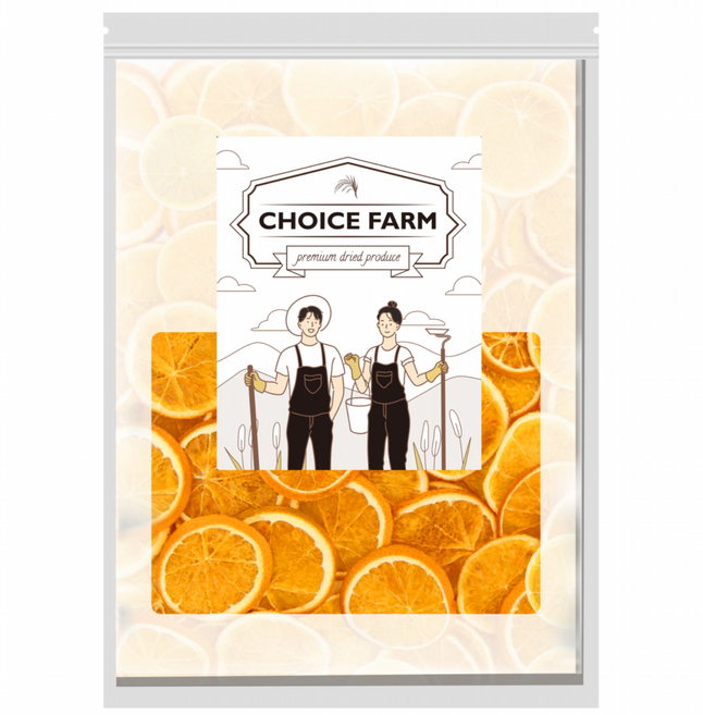 초이스팜 건오렌지 슬라이스 특품 프리미엄, 1개, 60g