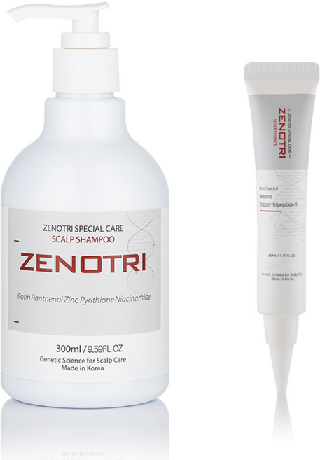 제노트리 두피샴푸300ml1개 + 두피에센스50ml1개, 1개