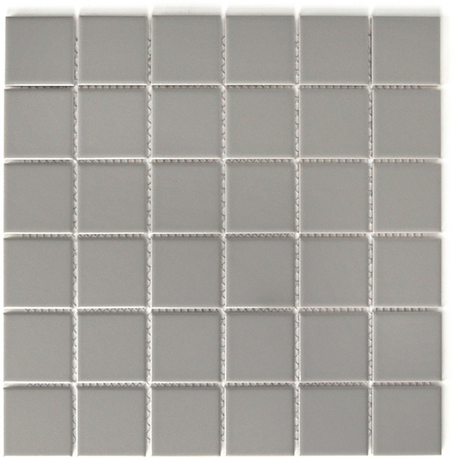 모네스페스 자기질 모자이크타일 라이트그레이 48mm 1장, 기본모자이크타일 1장, 1개