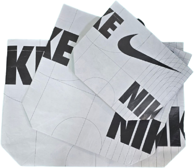 <매장정품> 나이키 리유저블 쇼핑백 휴대용 장바구니 에코 타포린백 가방 __슈스토리