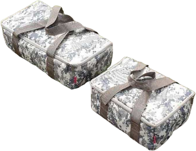 SUNFC 낚시 캠핑 다용도 밀리터리 공구류 멀티 소품 수납 가방, 밀리터리 방수 소품가방 대 사이즈, 혼합색상