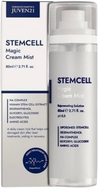 쥬벤 21 스템셀 재생필름 매직 크림 줄기세포배양액 보습 수분 미스트 80ml, 1개
